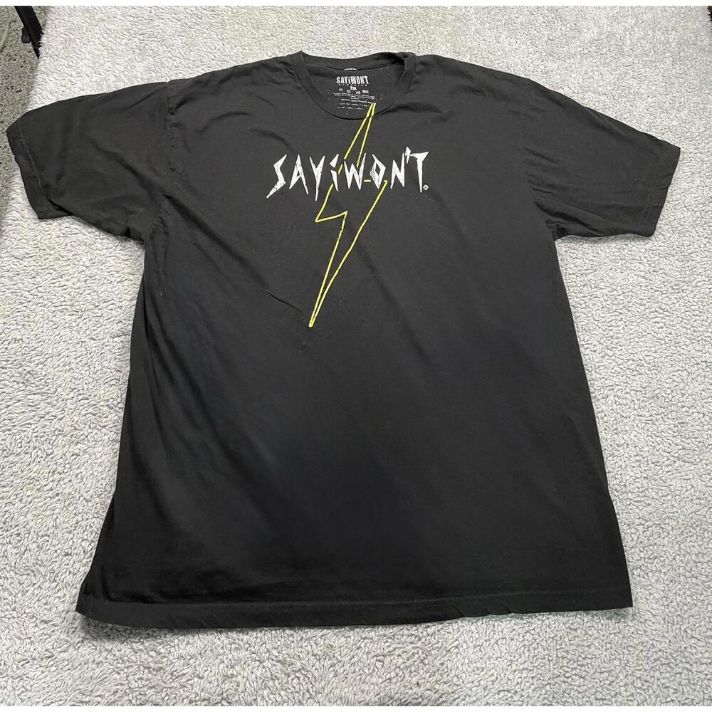 Disney Hercules “Say I Wont” Lightning bolt T Shirt. Men’s Size XXL